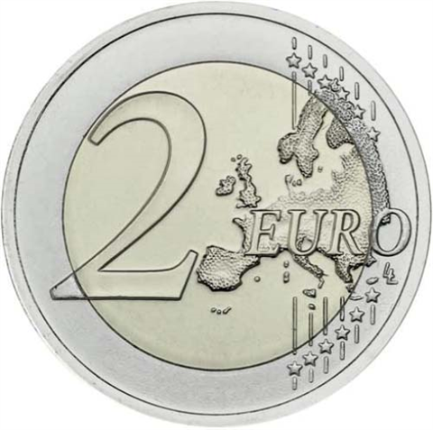 Allemagne 2 euros 2022 - Programme Erasmus - Marque d'atelier F