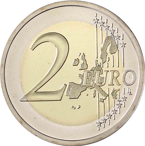 Pièce de 2 euros finlandaise de 2002 en circulation - Mûre arctique