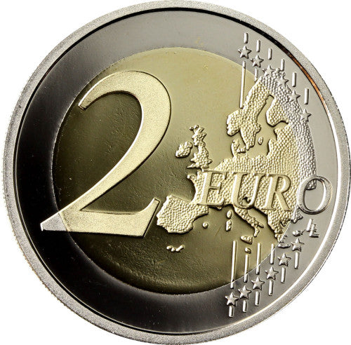 Finlande 2 Euro 2008 PP 60 ans de droits de l'homme