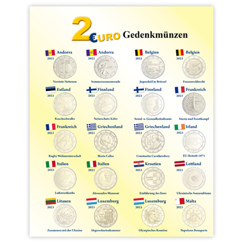 Addendum pour l'Album Historia 2 Euros 2023/2024