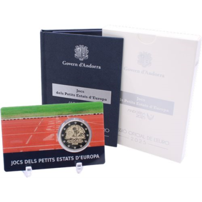 Andorre 2 Euro 2025 PP - Jeux des Petits États d'Europe (GPSE)