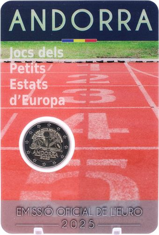 Andorre 2 Euro 2025 Jeux des petits États d'Europe (GSSE)