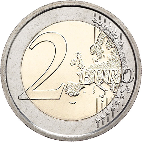Pièce de 2 euros belge 2017 en couleur « Université de Liège »