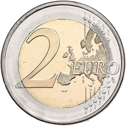 Belgique 2 euros 2018 – Pièce de circulation Roi Philippe avec marque d'atelier