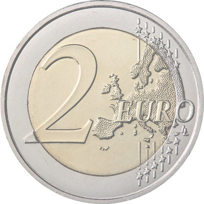 Allemagne 2 euros 2008 Hambourg Michel - Marque d'atelier D
