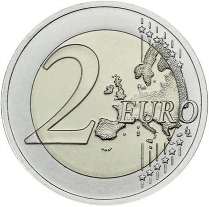 Allemagne 2 euros 2022 - Programme Erasmus - Marque d'atelier F