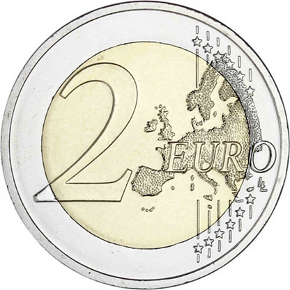 Allemagne 2 euros 2022 - Programme Erasmus - Marque d'atelier J