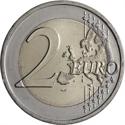 Allemagne 2 Euro 2024 Königsstuhl - Chalk Cliffs Rügen Marque d'atelier G