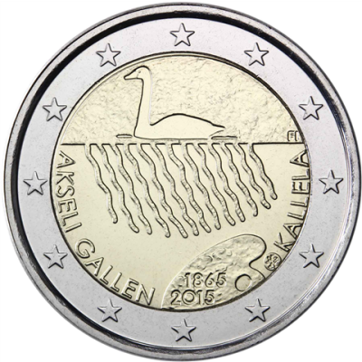 Finlande 2 Euro 2015 - Akseli Gallen-Kallela