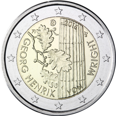 Finlande 2 Euro 2016 - Georg Henrik von Wright