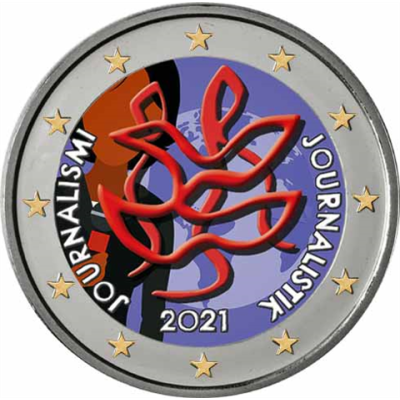 Finlande 2 Euro 2021 (pièce de couleur) – Journalisme
