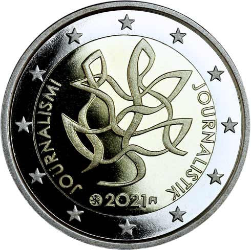Finlande 2 Euro 2021 PP Journalisme dans une étude de cas