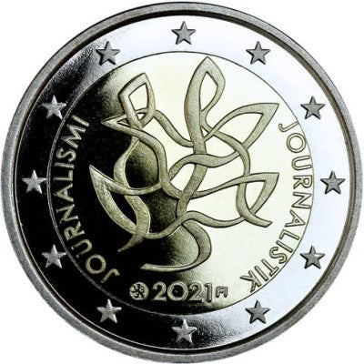 Finlande 2 Euro 2021 PP Journalisme dans une étude de cas