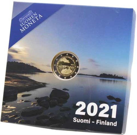 Finlande 2 Euro 2021 PP – Épreuve – 100 ans d'autonomie d'Åland
