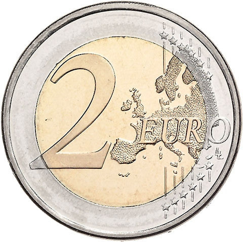 Grèce 2 Euro 2006 bfr. Europe sur le taureau