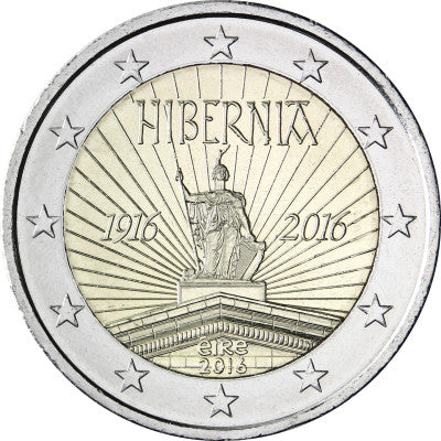 Irlande 2 Euro 2016 bfr. 100 ans de l'Insurrection de Pâques
