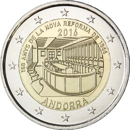 Offre combinée : Andorre 2 x 2 Euro 2016 Nouvelle Réforme & Radiodiffusion