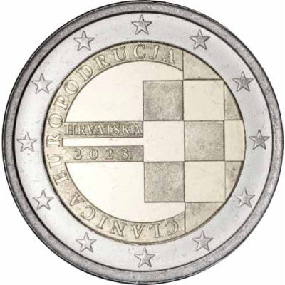 Croatie 2 Euro 2023 Introduction de l'Euro