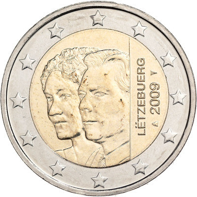 Luxembourg 2 Euro 2009 bfr. Grande-Duchesse Charlotte