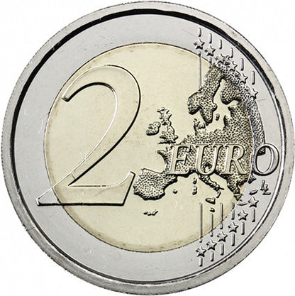 Malte 2 Euro 2014 (unité) 50 ans d'indépendance en couleur