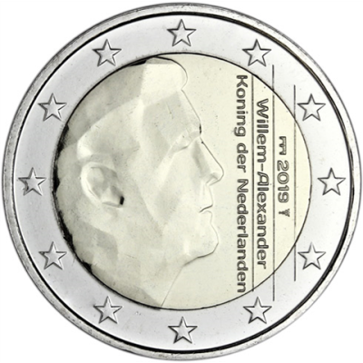 Pays-Bas 2 Euro 2019 - Roi Willem-Alexander