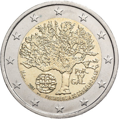 Portugal 2 Euro 2007 bfr. Présidence du Conseil de l'UE