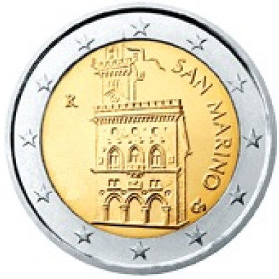 Saint-Marin 2 Euro 2009 bfr.