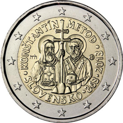 Slovaquie 2 euros 2013 Non circulé Mission byzantine