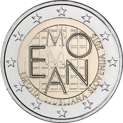 Slovénie 2 Euro 2015 bfr. Emona
