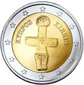 Chypre 2 Euro 2010 bfr. Symbole de Pomos